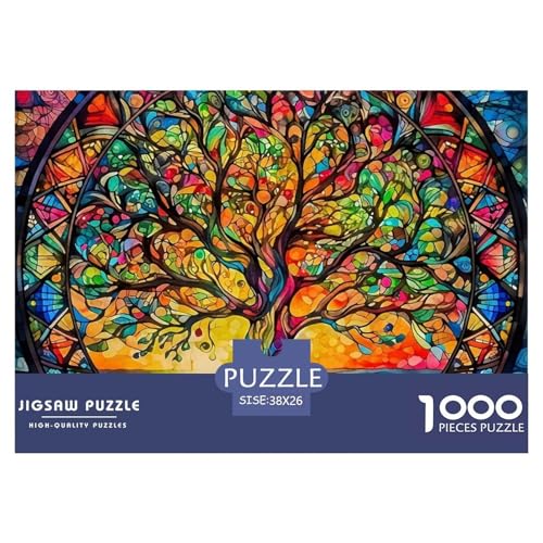 Baum des Lebens Puzzle 1000 Teile Für Erwachsene Und Kinder Clevere Rätsel Impossible Game 38x26cm/1000pcs Baum des Lebens Puzzle 1000 Teile Für Erwachsene Und Kinder Clevere Rätsel Impossible Game 38x26cm/1000pcs von VFQWPYAJN
