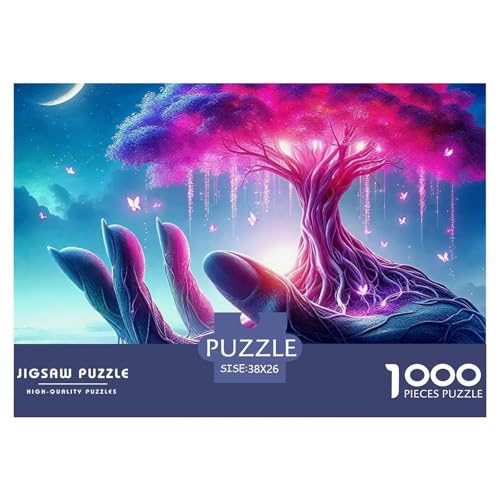 Baum des Lebens Puzzle 1000 Teile Für Erwachsene Und Kinder Mit Gemütliche Studie-Motiv Herausforderung Spielzeug 38x26cm/1000pcs Baum des Lebens Puzzle 1000 Teile Für Erwachsene Und Kinder Mit Gemütliche Studie-Motiv Herausforderung Spielzeug 38x26cm/1000pcs von VFQWPYAJN