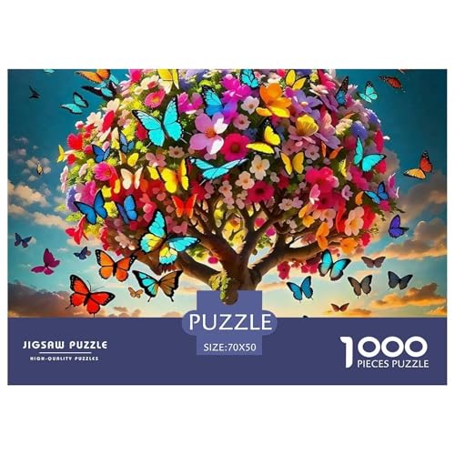 Baum des Lebens Puzzle 1000 Teile Für Erwachsene Und Kinder Mit Gemütliche Studie-Motiv Herausforderung Spielzeug 70x50cm/1000pcs Baum des Lebens Puzzle 1000 Teile Für Erwachsene Und Kinder Mit Gemütliche Studie-Motiv Herausforderung Spielzeug 70x50cm/1000pcs von VFQWPYAJN