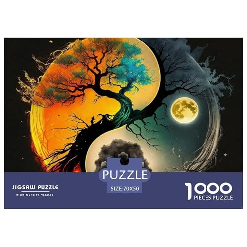 Baum des Lebens Puzzle 1000 Teile Für Erwachsene Und Kinder Mit Gemütliche Studie-Motiv Herausforderung Spielzeug 70x50cm/1000pcs Baum des Lebens Puzzle 1000 Teile Für Erwachsene Und Kinder Mit Gemütliche Studie-Motiv Herausforderung Spielzeug 70x50cm/1000pcs von VFQWPYAJN