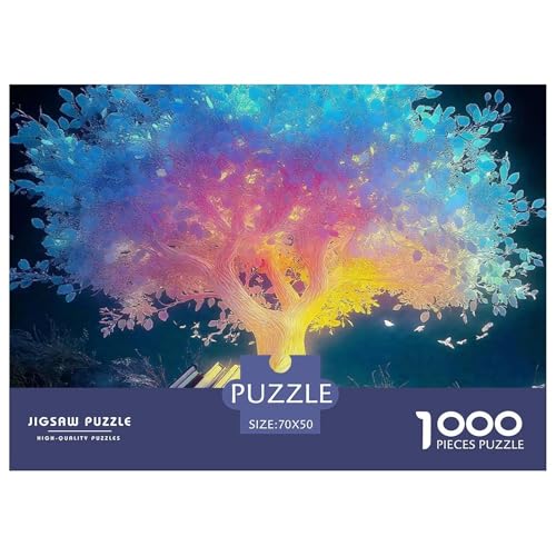 Baum des Lebens Puzzle 1000 Teile Für Erwachsene Und Kinder Mit Gemütliche Studie-Motiv Herausforderung Spielzeug 70x50cm/1000pcs Baum des Lebens Puzzle 1000 Teile Für Erwachsene Und Kinder Mit Gemütliche Studie-Motiv Herausforderung Spielzeug 70x50cm/1000pcs von VFQWPYAJN