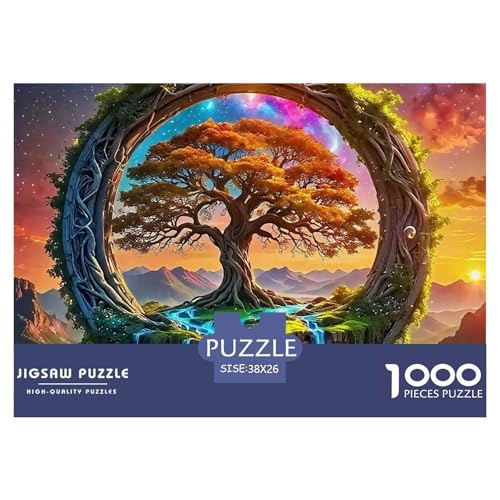 Baum des Lebens Puzzle 1000 Teile Für Erwachsene Und Kinder Mit Gemütliche Studie-Motiv Impossible Game 38x26cm/1000pcs Baum des Lebens Puzzle 1000 Teile Für Erwachsene Und Kinder Mit Gemütliche Studie-Motiv Impossible Game 38x26cm/1000pcs von VFQWPYAJN