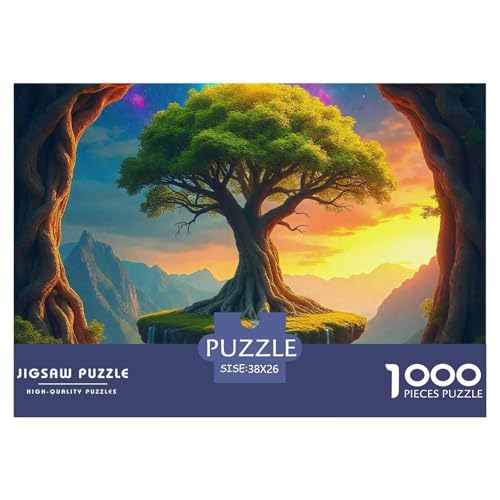 Baum des Lebens Puzzle 1000 Teile Für Erwachsene Und Kinder Mit Gemütliche Studie-Motiv Impossible Game 38x26cm/1000pcs Baum des Lebens Puzzle 1000 Teile Für Erwachsene Und Kinder Mit Gemütliche Studie-Motiv Impossible Game 38x26cm/1000pcs von VFQWPYAJN