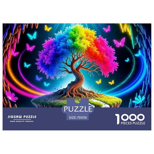 Baum des Lebens Puzzle 1000 Teile Für Erwachsene Und Kinder Mit Gemütliche Studie-Motiv Impossible Game 70x50cm/1000pcs Baum des Lebens Puzzle 1000 Teile Für Erwachsene Und Kinder Mit Gemütliche Studie-Motiv Impossible Game 70x50cm/1000pcs von VFQWPYAJN