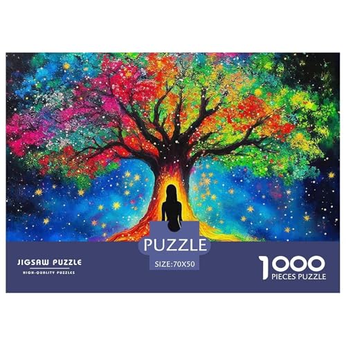 Baum des Lebens Puzzle 1000 Teile Für Erwachsene Und Kinder Puzzles-Geschenk Für Pädagogisches Spiel 70x50cm/1000pcs Baum des Lebens Puzzle 1000 Teile Für Erwachsene Und Kinder Puzzles-Geschenk Für Pädagogisches Spiel 70x50cm/1000pcs von VFQWPYAJN