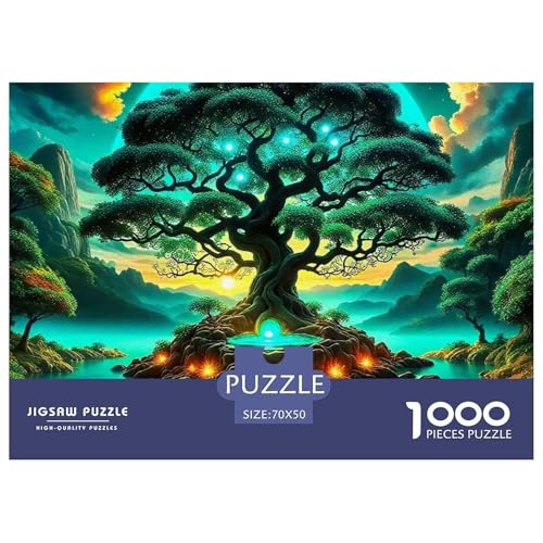 Baum des Lebens Puzzle 1000 Teile Für Erwachsene Und Kinder Puzzles-Geschenk Für Pädagogisches Spiel 70x50cm/1000pcs Baum des Lebens Puzzle 1000 Teile Für Erwachsene Und Kinder Puzzles-Geschenk Für Pädagogisches Spiel 70x50cm/1000pcs von VFQWPYAJN