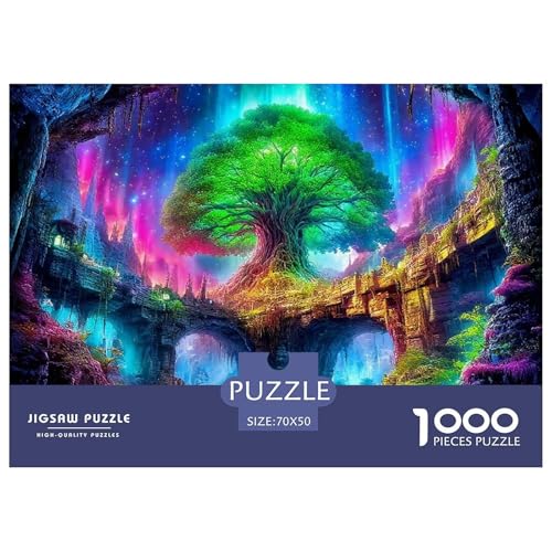 Baum des Lebens Puzzle 1000 Teile Für Erwachsene Und Kinder Puzzles-Geschenk Für Pädagogisches Spiel 70x50cm/1000pcs Baum des Lebens Puzzle 1000 Teile Für Erwachsene Und Kinder Puzzles-Geschenk Für Pädagogisches Spiel 70x50cm/1000pcs von VFQWPYAJN