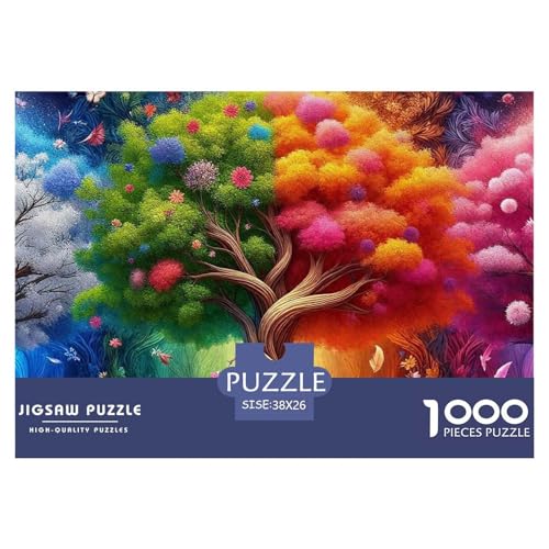 Baum des Lebens Puzzle 1000 Teile Für Erwachsene Und Kinder Puzzles-Geschenk Herausforderung Spielzeug 38x26cm/1000pcs Baum des Lebens Puzzle 1000 Teile Für Erwachsene Und Kinder Puzzles-Geschenk Herausforderung Spielzeug 38x26cm/1000pcs von VFQWPYAJN