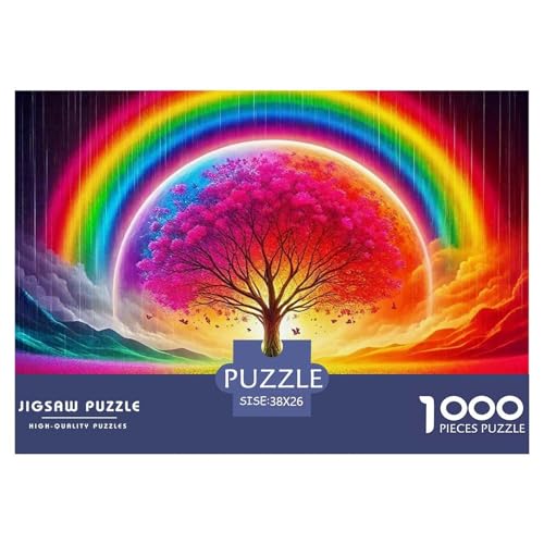 Baum des Lebens Puzzle 1000 Teile Für Erwachsene Und Kinder Puzzles-Geschenk Impossible Game 38x26cm/1000pcs von VFQWPYAJN