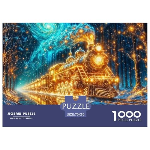 Dampfzug 1000 Teile Puzzle Für Erwachsene Clevere Rätsel Herausforderung Spielzeug 70x50cm/1000pcs Dampfzug 1000 Teile Puzzle Für Erwachsene Clevere Rätsel Herausforderung Spielzeug 70x50cm/1000pcs von VFQWPYAJN