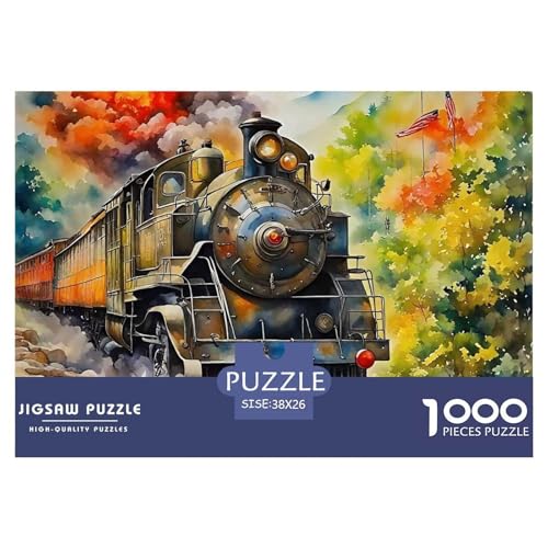 Dampfzug 1000 Teile Puzzle Für Erwachsene Mit Gemütliche Studie-Motiv Für Pädagogisches Spiel 38x26cm/1000pcs Dampfzug 1000 Teile Puzzle Für Erwachsene Mit Gemütliche Studie-Motiv Für Pädagogisches Spiel 38x26cm/1000pcs von VFQWPYAJN