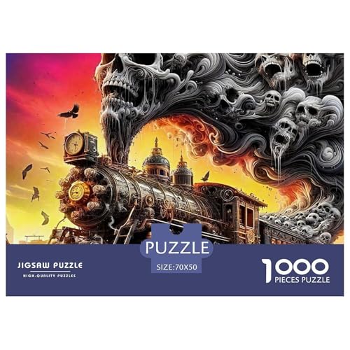 Dampfzug 1000 Teile Puzzle Für Erwachsene Und Kinder Mit Gemütliche Studie-Motiv Herausforderung Spielzeug 70x50cm/1000pcs Dampfzug 1000 Teile Puzzle Für Erwachsene Und Kinder Mit Gemütliche Studie-Motiv Herausforderung Spielzeug 70x50cm/1000pcs von VFQWPYAJN
