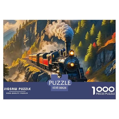 Dampfzug 1000 Teile Puzzle Für Erwachsene Und Kinder Puzzles-Geschenk Impossible Game 38x26cm/1000pcs Dampfzug 1000 Teile Puzzle Für Erwachsene Und Kinder Puzzles-Geschenk Impossible Game 38x26cm/1000pcs von VFQWPYAJN