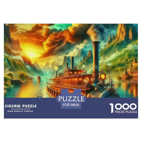 Dampfzug Puzzle 1000 Teile Für Erwachsene Clevere Rätsel Für Pädagogisches Spiel 38x26cm/1000pcs Dampfzug Puzzle 1000 Teile Für Erwachsene Clevere Rätsel Für Pädagogisches Spiel 38x26cm/1000pcs von VFQWPYAJN