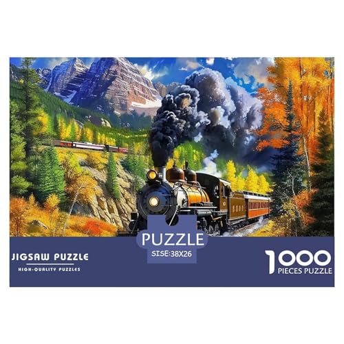 Dampfzug Puzzle 1000 Teile Für Erwachsene Clevere Rätsel Impossible Game 38x26cm/1000pcs Dampfzug Puzzle 1000 Teile Für Erwachsene Clevere Rätsel Impossible Game 38x26cm/1000pcs von VFQWPYAJN