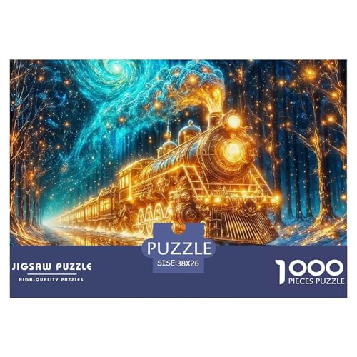 Dampfzug Puzzle 1000 Teile Für Erwachsene Kinder Clevere Rätsel Herausforderung Spielzeug 38x26cm/1000pcs Dampfzug Puzzle 1000 Teile Für Erwachsene Kinder Clevere Rätsel Herausforderung Spielzeug 38x26cm/1000pcs von VFQWPYAJN