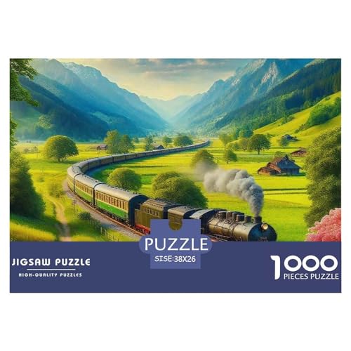 Dampfzug Puzzle 1000 Teile Für Erwachsene Kinder Mit Gemütliche Studie-Motiv Impossible Game 38x26cm/1000pcs Dampfzug Puzzle 1000 Teile Für Erwachsene Kinder Mit Gemütliche Studie-Motiv Impossible Game 38x26cm/1000pcs von VFQWPYAJN