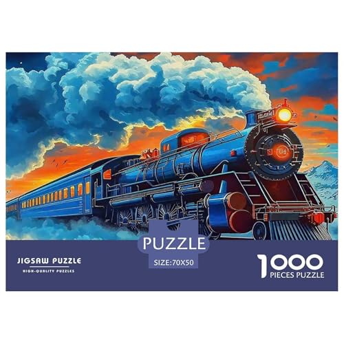 Dampfzug Puzzle 1000 Teile Für Erwachsene Kinder Puzzles-Geschenk Für Pädagogisches Spiel 70x50cm/1000pcs Dampfzug Puzzle 1000 Teile Für Erwachsene Kinder Puzzles-Geschenk Für Pädagogisches Spiel 70x50cm/1000pcs von VFQWPYAJN