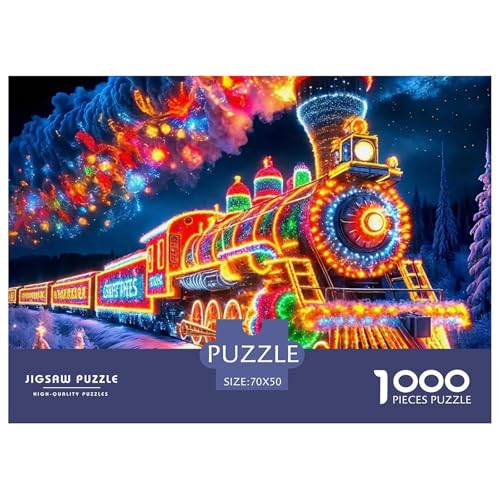 Dampfzug Puzzle 1000 Teile Für Erwachsene Kinder Puzzles-Geschenk Herausforderung Spielzeug 70x50cm/1000pcs Dampfzug Puzzle 1000 Teile Für Erwachsene Kinder Puzzles-Geschenk Herausforderung Spielzeug 70x50cm/1000pcs von VFQWPYAJN