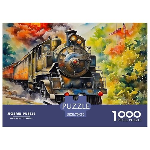 Dampfzug Puzzle 1000 Teile Für Erwachsene Puzzles-Geschenk Für Pädagogisches Spiel 70x50cm/1000pcs Dampfzug Puzzle 1000 Teile Für Erwachsene Puzzles-Geschenk Für Pädagogisches Spiel 70x50cm/1000pcs von VFQWPYAJN