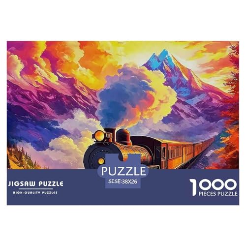 Dampfzug Puzzle 1000 Teile Für Erwachsene Puzzles-Geschenk Herausforderung Spielzeug 38x26cm/1000pcs Dampfzug Puzzle 1000 Teile Für Erwachsene Puzzles-Geschenk Herausforderung Spielzeug 38x26cm/1000pcs von VFQWPYAJN