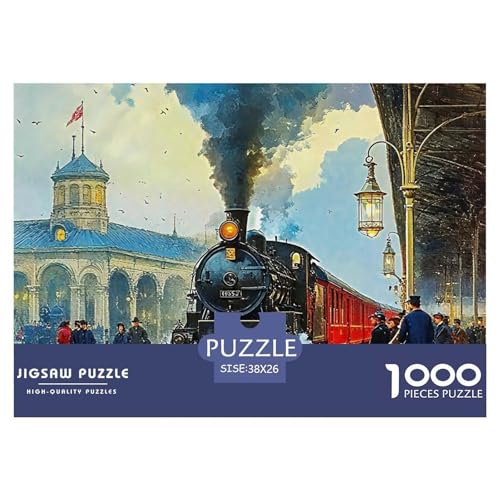 Dampfzug Puzzle 1000 Teile Für Erwachsene Puzzles-Geschenk Herausforderung Spielzeug 38x26cm/1000pcs Dampfzug Puzzle 1000 Teile Für Erwachsene Puzzles-Geschenk Herausforderung Spielzeug 38x26cm/1000pcs von VFQWPYAJN
