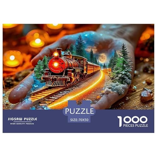 Dampfzug Puzzle 1000 Teile Für Erwachsene Puzzles-Geschenk Impossible Game 70x50cm/1000pcs Dampfzug Puzzle 1000 Teile Für Erwachsene Puzzles-Geschenk Impossible Game 70x50cm/1000pcs von VFQWPYAJN