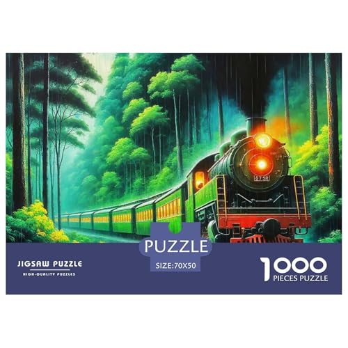 Dampfzug Puzzle 1000 Teile Für Erwachsene Und Kinder Ab 14 Jahren Clevere Rätsel Für Pädagogisches Spiel 70x50cm/1000pcs Dampfzug Puzzle 1000 Teile Für Erwachsene Und Kinder Ab 14 Jahren Clevere Rätsel Für Pädagogisches Spiel 70x50cm/1000pcs von VFQWPYAJN