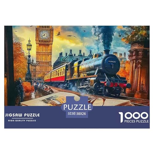Dampfzug Puzzle 1000 Teile Für Erwachsene Und Kinder Ab 14 Jahren Clevere Rätsel Herausforderung Spielzeug 38x26cm/1000pcs Dampfzug Puzzle 1000 Teile Für Erwachsene Und Kinder Ab 14 Jahren Clevere Rätsel Herausforderung Spielzeug 38x26cm/1000pcs von VFQWPYAJN