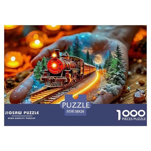 Dampfzug Puzzle 1000 Teile Für Erwachsene Und Kinder Ab 14 Jahren Puzzles-Geschenk Für Pädagogisches Spiel 38x26cm/1000pcs Dampfzug Puzzle 1000 Teile Für Erwachsene Und Kinder Ab 14 Jahren Puzzles-Geschenk Für Pädagogisches Spiel 38x26cm/1000pcs von VFQWPYAJN