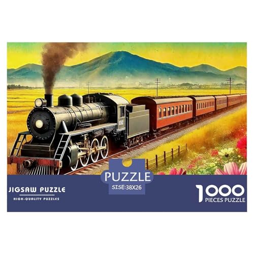 Dampfzug Puzzle 1000 Teile Für Erwachsene Und Kinder Ab 14 Jahren Puzzles-Geschenk Impossible Game 38x26cm/1000pcs Dampfzug Puzzle 1000 Teile Für Erwachsene Und Kinder Ab 14 Jahren Puzzles-Geschenk Impossible Game 38x26cm/1000pcs von VFQWPYAJN