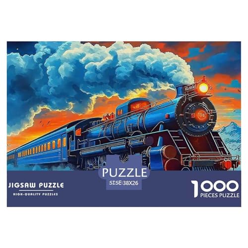 Dampfzug Puzzle 1000 Teile Für Erwachsene Und Kinder Ab 14 Jahren Puzzles-Geschenk Impossible Game 38x26cm/1000pcs Dampfzug Puzzle 1000 Teile Für Erwachsene Und Kinder Ab 14 Jahren Puzzles-Geschenk Impossible Game 38x26cm/1000pcs von VFQWPYAJN