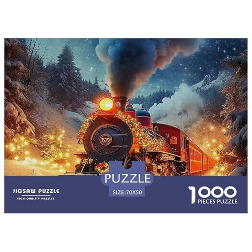 Dampfzug Puzzle 1000 Teile Für Erwachsene Und Kinder Puzzles-Geschenk Für Pädagogisches Spiel 70x50cm/1000pcs Dampfzug Puzzle 1000 Teile Für Erwachsene Und Kinder Puzzles-Geschenk Für Pädagogisches Spiel 70x50cm/1000pcs von VFQWPYAJN