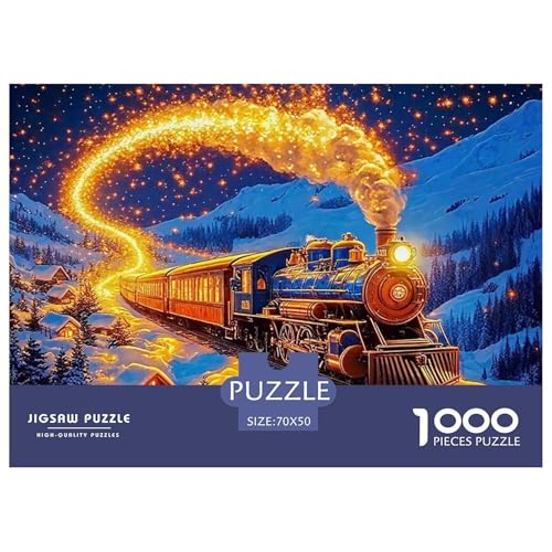 Dampfzug Puzzle 1000 Teile Für Erwachsene Und Kinder Puzzles-Geschenk Herausforderung Spielzeug 70x50cm/1000pcs Dampfzug Puzzle 1000 Teile Für Erwachsene Und Kinder Puzzles-Geschenk Herausforderung Spielzeug 70x50cm/1000pcs von VFQWPYAJN