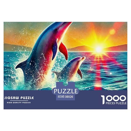 Delphin 1000 Teile Puzzle Für Erwachsene Clevere Rätsel Herausforderung Spielzeug 38x26cm/1000pcs Delphin 1000 Teile Puzzle Für Erwachsene Clevere Rätsel Herausforderung Spielzeug 38x26cm/1000pcs von VFQWPYAJN