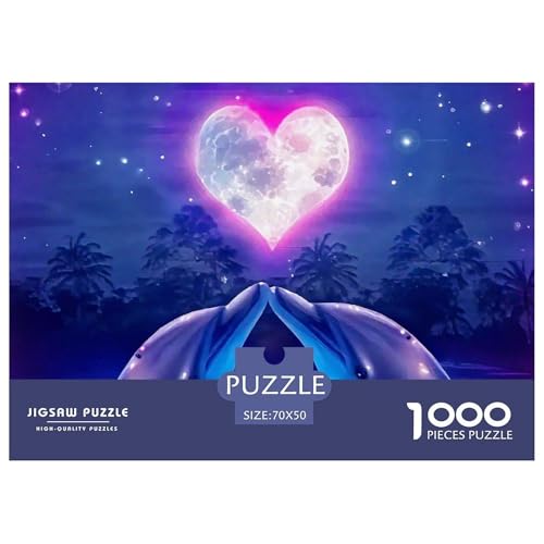 Delphin Puzzle 1000 Teile Für Erwachsene Kinder Clevere Rätsel Für Pädagogisches Spiel 70x50cm/1000pcs Delphin Puzzle 1000 Teile Für Erwachsene Kinder Clevere Rätsel Für Pädagogisches Spiel 70x50cm/1000pcs von VFQWPYAJN