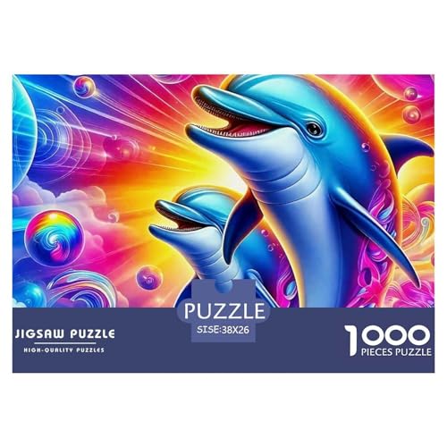 Delphin Puzzle 1000 Teile Für Erwachsene Und Kinder Ab 14 Jahren Clevere Rätsel Impossible Game 38x26cm/1000pcs Delphin Puzzle 1000 Teile Für Erwachsene Und Kinder Ab 14 Jahren Clevere Rätsel Impossible Game 38x26cm/1000pcs von VFQWPYAJN