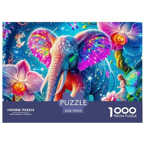Elefant 1000 Teile Puzzle Für Erwachsene Clevere Rätsel Herausforderung Spielzeug 70x50cm/1000pcs Elefant 1000 Teile Puzzle Für Erwachsene Clevere Rätsel Herausforderung Spielzeug 70x50cm/1000pcs von VFQWPYAJN