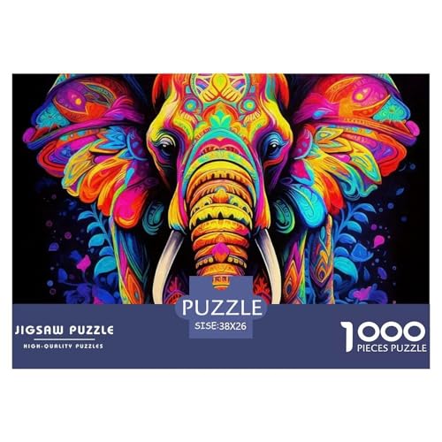 Elefant 1000 Teile Puzzle Für Erwachsene Mit Gemütliche Studie-Motiv Herausforderung Spielzeug 38x26cm/1000pcs Elefant 1000 Teile Puzzle Für Erwachsene Mit Gemütliche Studie-Motiv Herausforderung Spielzeug 38x26cm/1000pcs von VFQWPYAJN