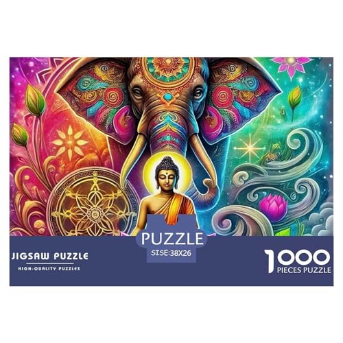 Elefant 1000 Teile Puzzle Für Erwachsene Und Kinder Clevere Rätsel Impossible Game 38x26cm/1000pcs Elefant 1000 Teile Puzzle Für Erwachsene Und Kinder Clevere Rätsel Impossible Game 38x26cm/1000pcs von VFQWPYAJN