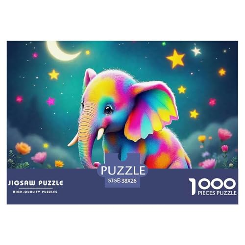 Elefant 1000 Teile Puzzle Für Erwachsene Und Kinder Mit Gemütliche Studie-Motiv Für Pädagogisches Spiel 38x26cm/1000pcs Elefant 1000 Teile Puzzle Für Erwachsene Und Kinder Mit Gemütliche Studie-Motiv Für Pädagogisches Spiel 38x26cm/1000pcs von VFQWPYAJN