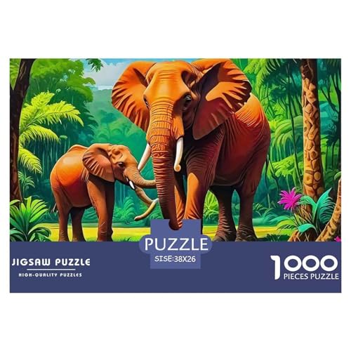 Elefant 1000 Teile Puzzle Für Erwachsene Und Kinder Mit Gemütliche Studie-Motiv Impossible Game 38x26cm/1000pcs Elefant 1000 Teile Puzzle Für Erwachsene Und Kinder Mit Gemütliche Studie-Motiv Impossible Game 38x26cm/1000pcs von VFQWPYAJN