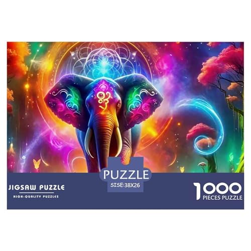 Elefant 1000 Teile Puzzle Für Erwachsene Und Kinder Puzzles-Geschenk Impossible Game 38x26cm/1000pcs Elefant 1000 Teile Puzzle Für Erwachsene Und Kinder Puzzles-Geschenk Impossible Game 38x26cm/1000pcs von VFQWPYAJN
