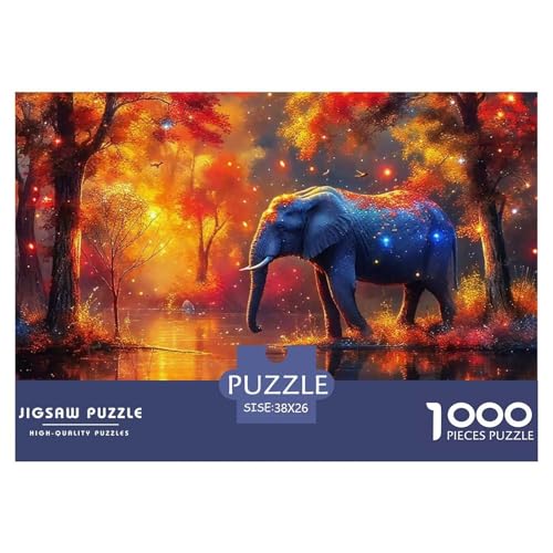 Elefant Puzzle 1000 Teile Für Erwachsene Clevere Rätsel Herausforderung Spielzeug 38x26cm/1000pcs Elefant Puzzle 1000 Teile Für Erwachsene Clevere Rätsel Herausforderung Spielzeug 38x26cm/1000pcs von VFQWPYAJN