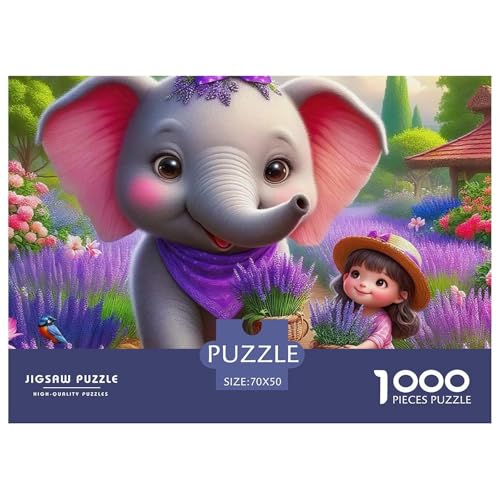 Elefant Puzzle 1000 Teile Für Erwachsene Clevere Rätsel Herausforderung Spielzeug 70x50cm/1000pcs Elefant Puzzle 1000 Teile Für Erwachsene Clevere Rätsel Herausforderung Spielzeug 70x50cm/1000pcs von VFQWPYAJN