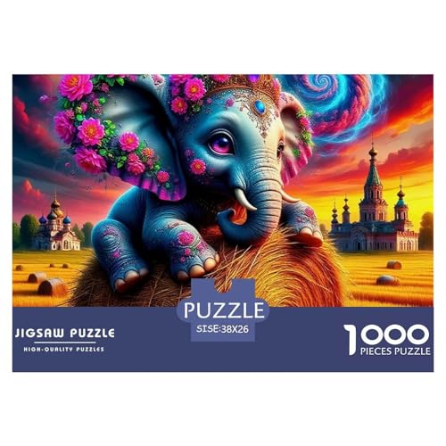 Elefant Puzzle 1000 Teile Für Erwachsene Kinder Mit Gemütliche Studie-Motiv Impossible Game 38x26cm/1000pcs Elefant Puzzle 1000 Teile Für Erwachsene Kinder Mit Gemütliche Studie-Motiv Impossible Game 38x26cm/1000pcs von VFQWPYAJN