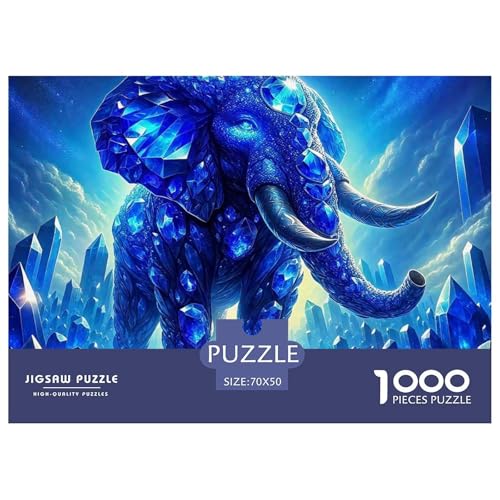 Elefant Puzzle 1000 Teile Für Erwachsene Kinder Puzzles-Geschenk Für Pädagogisches Spiel 70x50cm/1000pcs Elefant Puzzle 1000 Teile Für Erwachsene Kinder Puzzles-Geschenk Für Pädagogisches Spiel 70x50cm/1000pcs von VFQWPYAJN