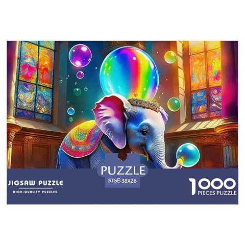 Elefant Puzzle 1000 Teile Für Erwachsene Puzzles-Geschenk Für Pädagogisches Spiel 38x26cm/1000pcs Elefant Puzzle 1000 Teile Für Erwachsene Puzzles-Geschenk Für Pädagogisches Spiel 38x26cm/1000pcs von VFQWPYAJN