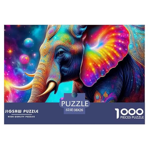 Elefant Puzzle 1000 Teile Für Erwachsene Und Kinder Ab 14 Jahren Puzzles-Geschenk Für Pädagogisches Spiel 38x26cm/1000pcs Elefant Puzzle 1000 Teile Für Erwachsene Und Kinder Ab 14 Jahren Puzzles-Geschenk Für Pädagogisches Spiel 38x26cm/1000pcs von VFQWPYAJN