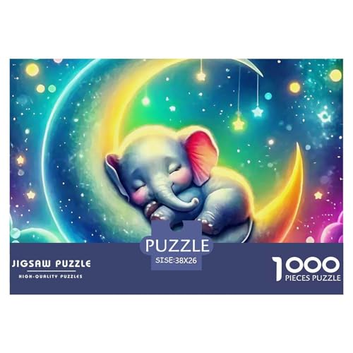Elefant Puzzle 1000 Teile Für Erwachsene Und Kinder Ab 14 Jahren Puzzles-Geschenk Für Pädagogisches Spiel 38x26cm/1000pcs Elefant Puzzle 1000 Teile Für Erwachsene Und Kinder Ab 14 Jahren Puzzles-Geschenk Für Pädagogisches Spiel 38x26cm/1000pcs von VFQWPYAJN